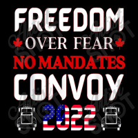 Canadian Truckers Freedom Over Fear No Mandates Convoy 2022 Men's 3/4 Sleeve Pajama Set | Artistshot