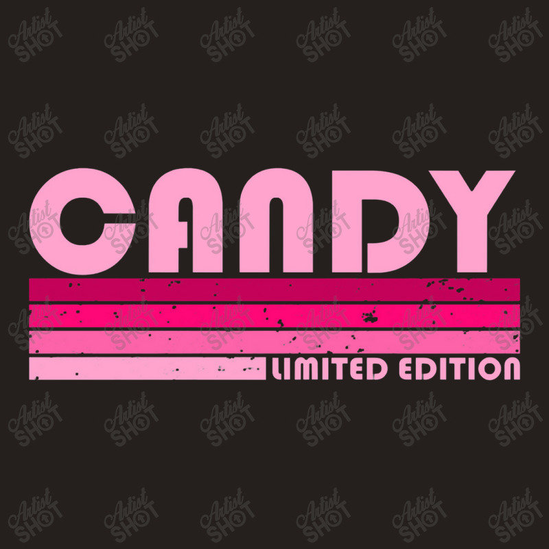 Candy Name Personalized Retro Vintage 80s 90s Birthday Tank Top | Artistshot