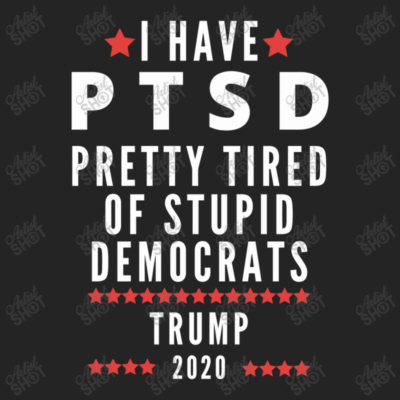 Donald Trump Ptsd Trump 2020 3/4 Sleeve Shirt | Artistshot