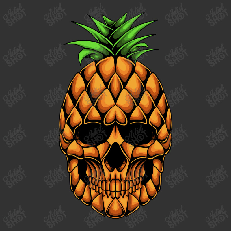 Pineapple Skull Head Vector Illustration Baby Bodysuit | Artistshot