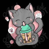 Cat Boba Tea Bubble Tea Anime Kawai Neko Fleece Short | Artistshot