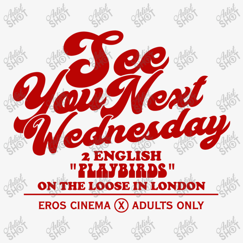 See You Next Wednesday   Fictional Film Ad Ladies Fitted T-shirt | Artistshot