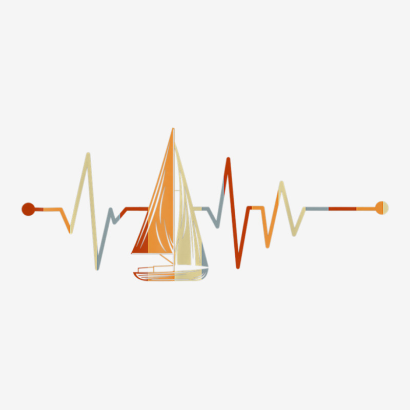 Sea Captain Gift.sail Boat Heartbeat Boat Sailing Rear Car Mat | Artistshot