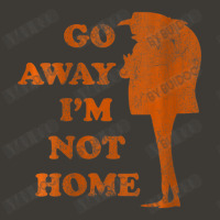 Gru Go Away Im Not Home Distressed Orange Bucket Hat | Artistshot