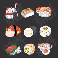 Cat Food Sushi Roller, Anime Movie Lover, Funny Thanksgiving Vintage Hoodie And Short Set | Artistshot