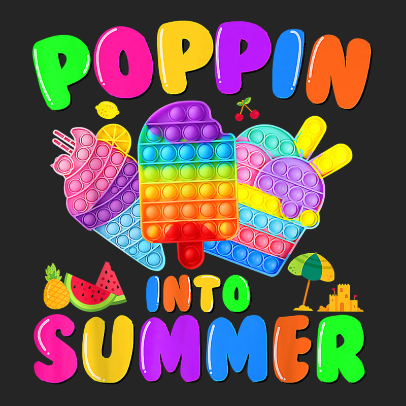 Poppin Into Summer Pop It Last Day Of School Teacher Student Unisex Hoodie | Artistshot