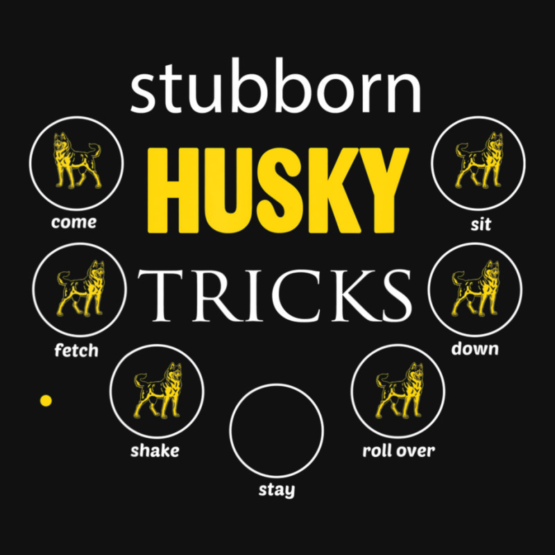 Siberian Husky Stubborn Husky Tricks Baby Bibs by cm-arts | Artistshot