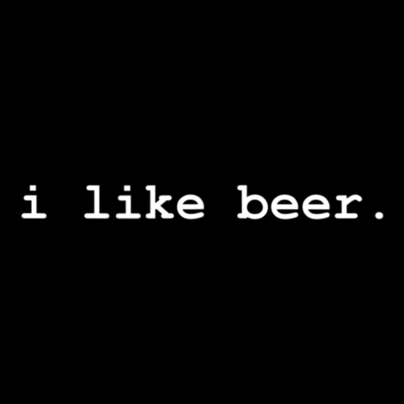 I Like Beer Minimalist Drinking V-neck Tee | Artistshot