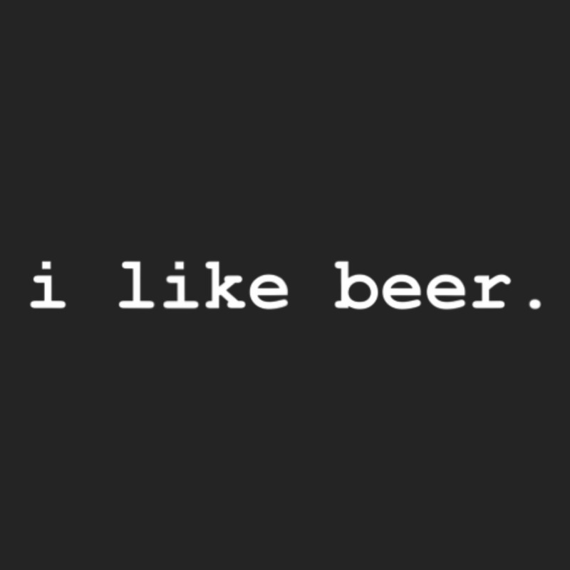 I Like Beer Minimalist Drinking 3/4 Sleeve Shirt | Artistshot