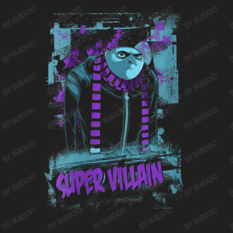 Gru Super Villain Blue Hue Portrait Ladies Polo Shirt by BuiDoc | Artistshot