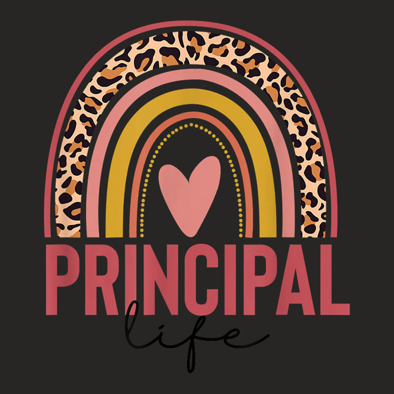 Elementary Principal Life, Gift For Principal, Rainbow Ladies Fitted T-Shirt by JonathonBarringer | Artistshot