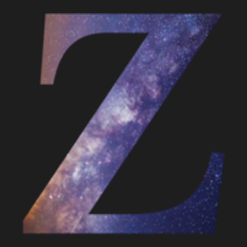 Letter Z Initial Galaxy Effect Classic T-shirt by ELVIASAINTANDRE | Artistshot