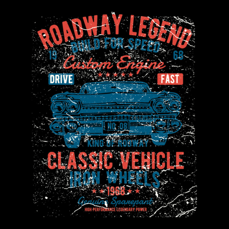 Roadway Legend - Classic Vehicle Adjustable Cap by ErnestRandall | Artistshot