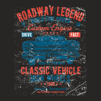 Roadway Legend - Classic Vehicle Ladies Fitted T-shirt | Artistshot