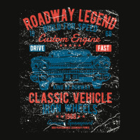 Roadway Legend - Classic Vehicle Scorecard Crop Tee | Artistshot