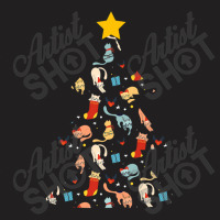 Cat Tree Funny Xmas Cat Lover Christmas T-shirt | Artistshot