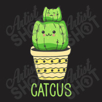 Catcus Funny Cat Cactus Tshirt For Kitty Lovers T-shirt | Artistshot