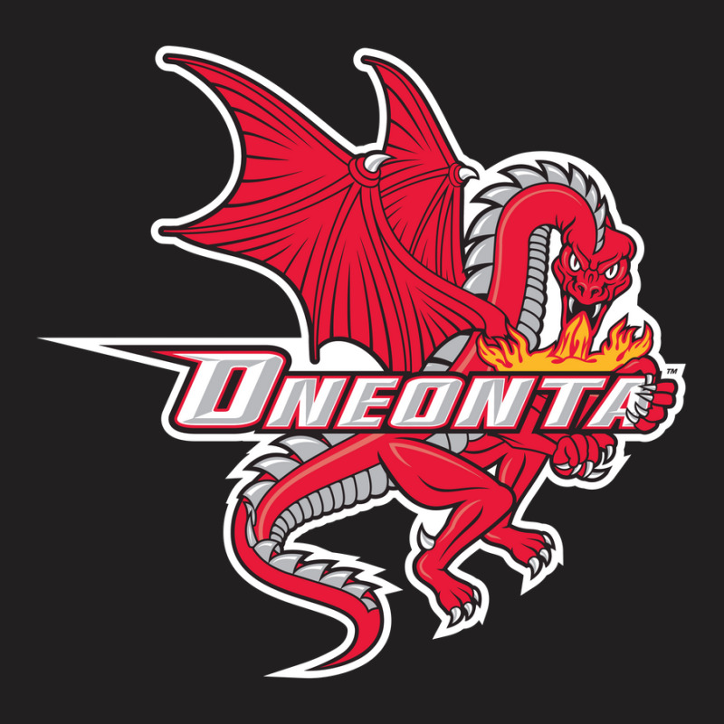 Suny Merch,oneonta Red Dragons T-shirt | Artistshot