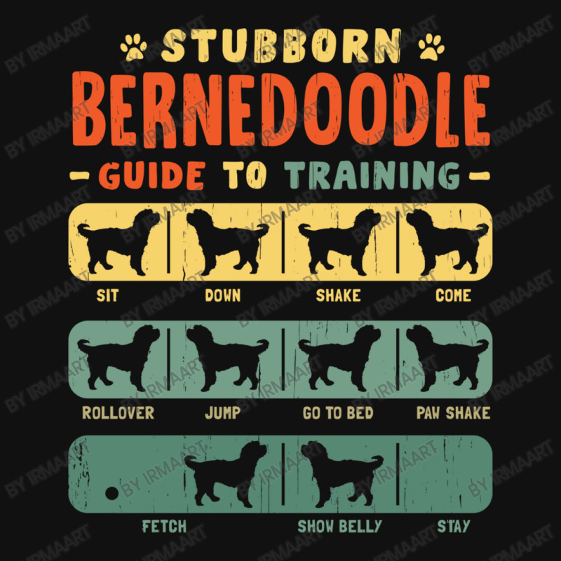 Bernedoodle Funny Guide To Traning Pin-back Button | Artistshot