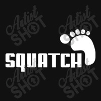 Squatch Footprint Funny Pin-back Button | Artistshot