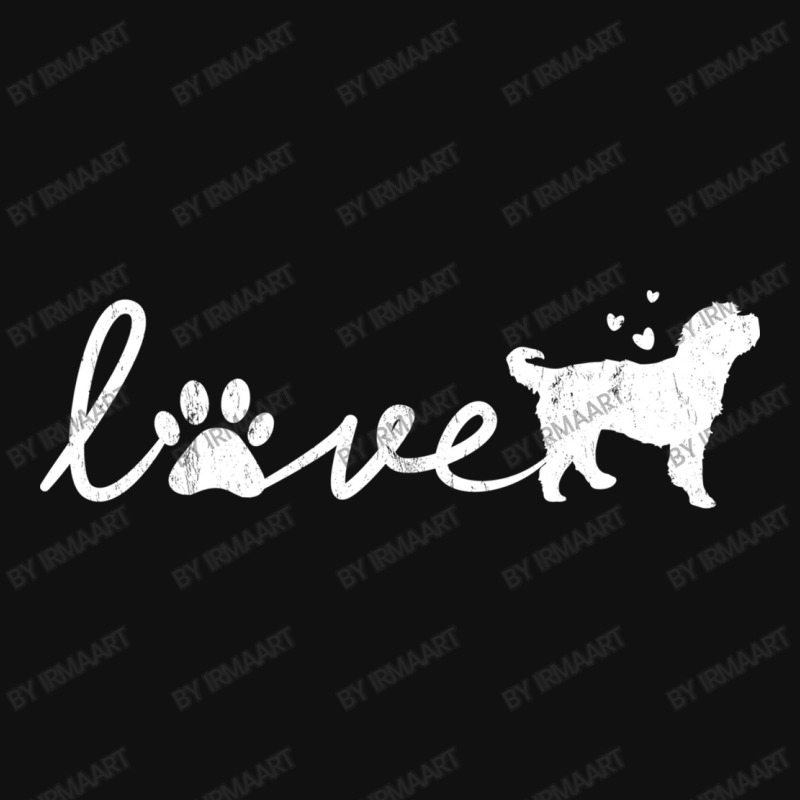 Bernedoodle Love Dog Pet Lover Gift Pin-back Button | Artistshot