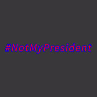 Not My President Red And Blue Ladies Curvy T-shirt | Artistshot