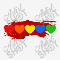 Pride Hearts Pin-back Button | Artistshot