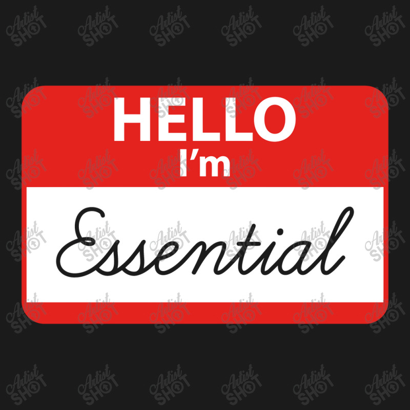 Hello I'm Essential ,essential Full-length Apron | Artistshot