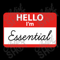 Hello I'm Essential ,essential License Plate | Artistshot