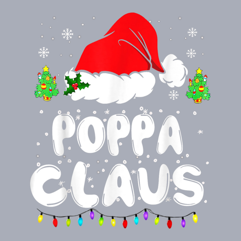 Poppa Claus Christmas Pajama Family Matching Xmas Light Tank Dress by Prismatic | Artistshot