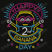 Happy 2nd Banana Day Scorecard Crop Tee | Artistshot