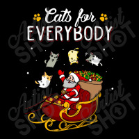 Cats For Everybody Cat Christmas Ugly Christmas Men's Long Sleeve Pajama Set | Artistshot