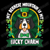 Bernese Mountain Is My Lucky Charm St Patricks Adjustable Cap | Artistshot