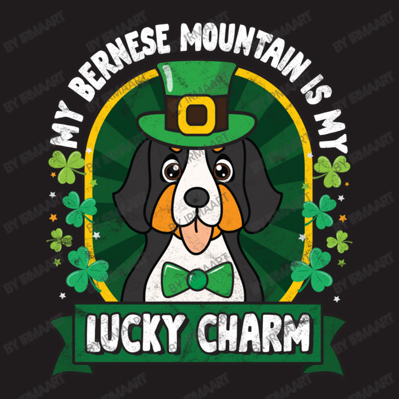Bernese Mountain Is My Lucky Charm St Patricks Waist Apron | Artistshot