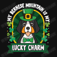 Bernese Mountain Is My Lucky Charm St Patricks License Plate Frame | Artistshot