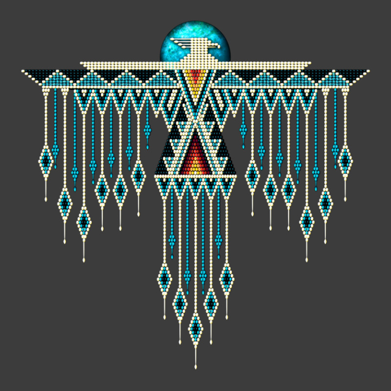 Native American Southwest-style Turquoise Thunderbird 1 Men's Polo Shirt | Artistshot