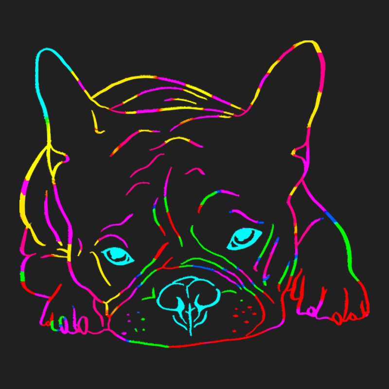 French Bulldog T  Shirt Colorful French Bulldog T  Shirt Drawstring Bags | Artistshot