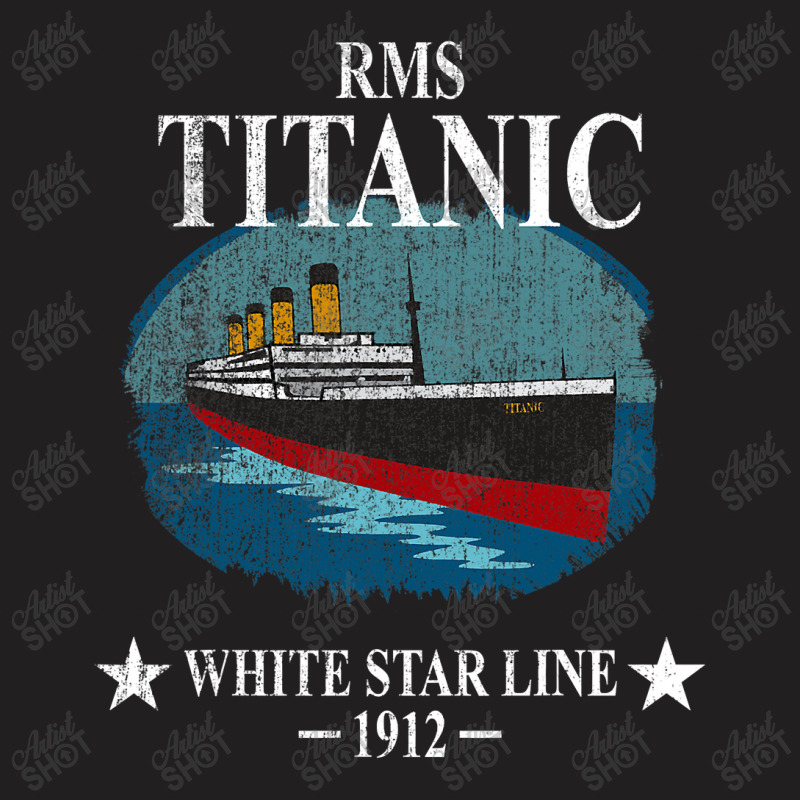 Rms Titanic White Star Line Cruise Ship 1912 Boys Girls Kids T-shirt | Artistshot