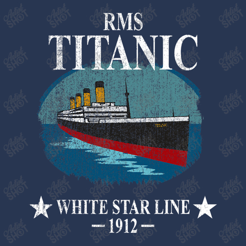 Rms Titanic White Star Line Cruise Ship 1912 Boys Girls Kids Men Denim Jacket | Artistshot