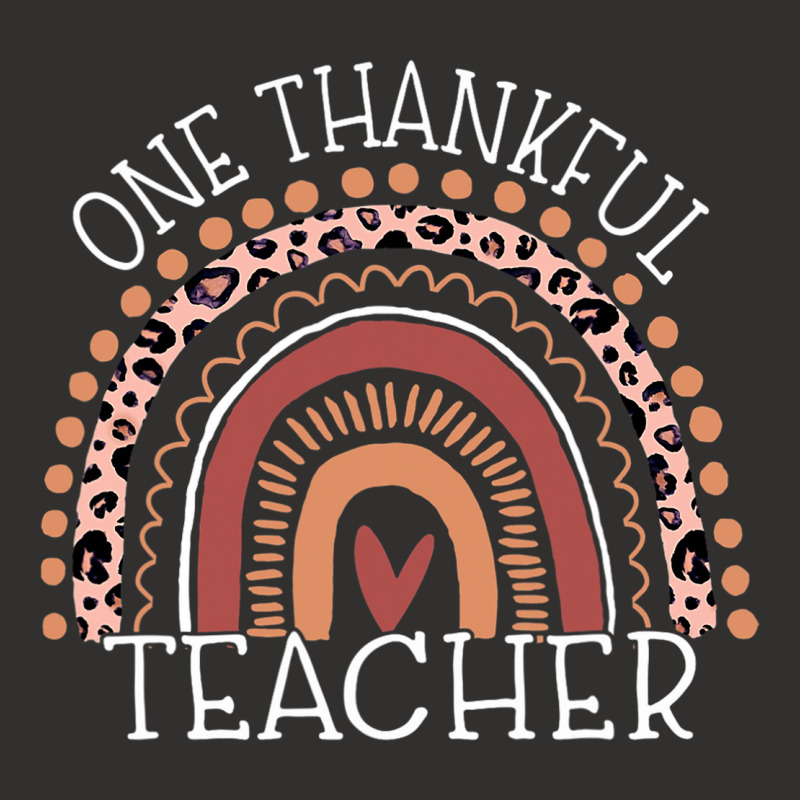 Leopard Rainbow One Thankful Teacher Thanksgiving Christmas Champion Hoodie by WZ90 | Artistshot