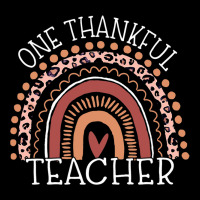 Leopard Rainbow One Thankful Teacher Thanksgiving Christmas Unisex Jogger | Artistshot