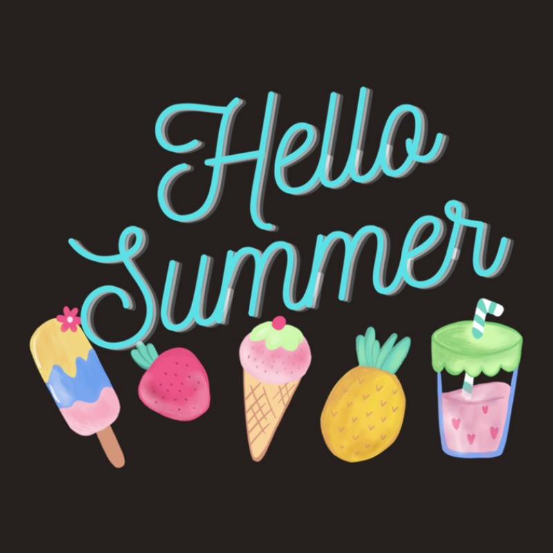 Hello Summer Tshirt 1 Tank Top | Artistshot