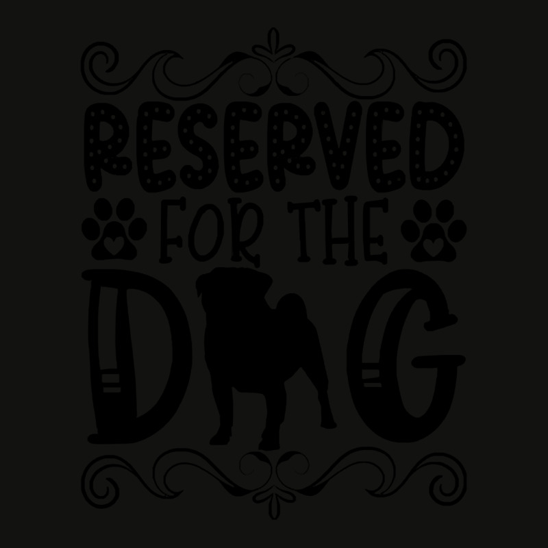 Funny Reserved For The Dog Scorecard Crop Tee by hartlice | Artistshot