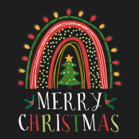 Christmas Matching Family Shirt Rainbow Xmas Tree Lights Classic T-shirt | Artistshot