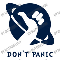 Space Dont Panic Stainless Steel Water Bottle | Artistshot