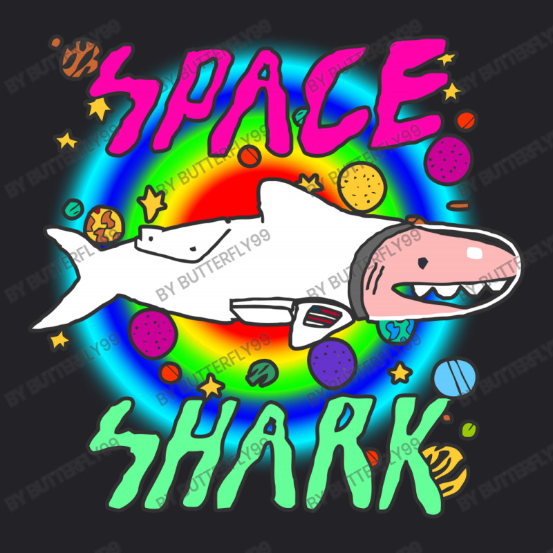 Space Shark Youth Tee | Artistshot