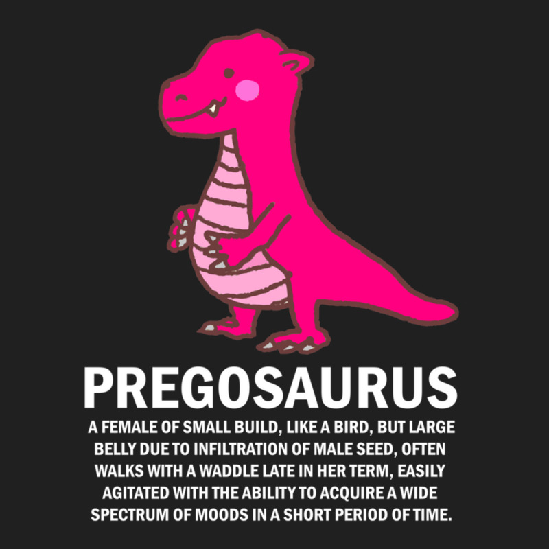 Pregosaurus Definition Funny Pregnancy Maternity Ladies Polo Shirt by CameronAlvarado | Artistshot