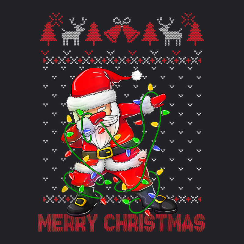 Ugly Christmas Dabbing Sweater Youth Tee | Artistshot