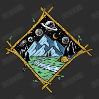 Mountain View At Night Isolated Exclusive T-shirt | Artistshot