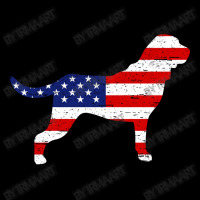 Bloodhound 4th Of July American Flag V-neck Tee | Artistshot